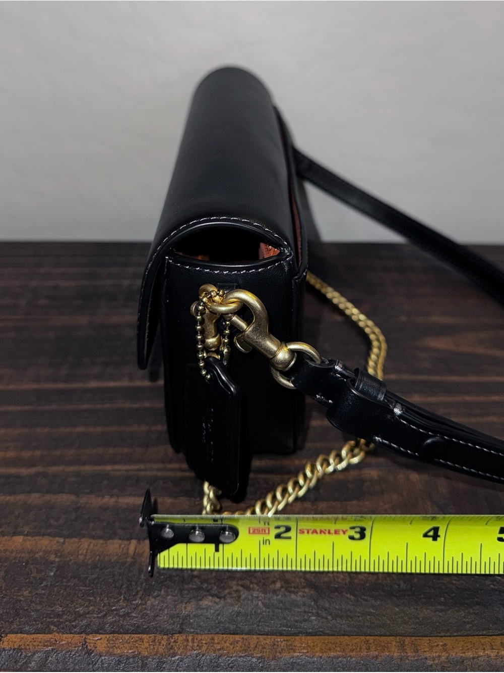 Coach Brook Flap Chain Bag - Picture 9 of 10